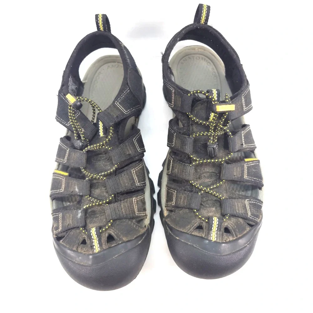 Keen Newport H2 Water Sandals Closed Toe Fisherman Sandals Athletic Black Men 9